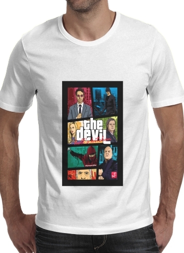 Mashup GTA The Devil für Männer T-Shirt