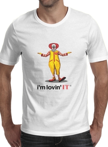 Mcdonalds Im lovin it - Clown Horror für Männer T-Shirt