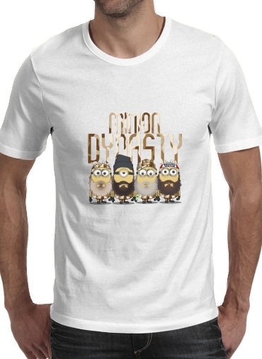 Minions mashup Duck Dinasty für Männer T-Shirt