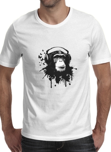 Monkey Business - White für Männer T-Shirt