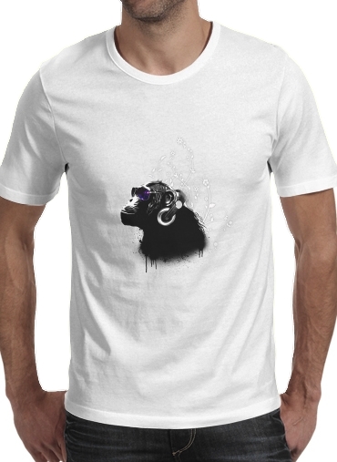 Affe Reisenden für Männer T-Shirt
