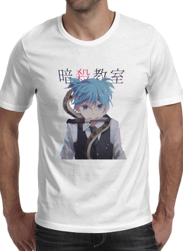 Nagisa shiota fan art snake für Männer T-Shirt