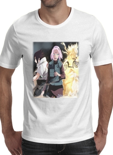 Naruto Sakura Sasuke Team7 für Männer T-Shirt