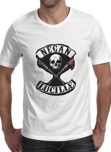 Negan Skull Lucille twd für Männer T-Shirt