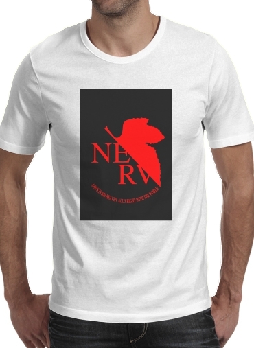 Nerv Neon Genesis Evangelion für Männer T-Shirt
