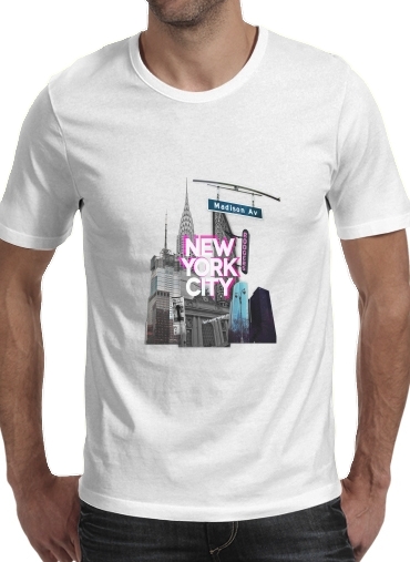 New York City II [pink] für Männer T-Shirt