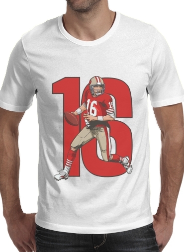 NFL Legends: Joe Montana 49ers für Männer T-Shirt