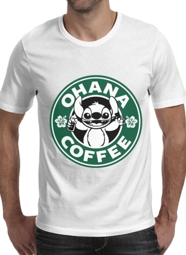 Ohana Coffee für Männer T-Shirt