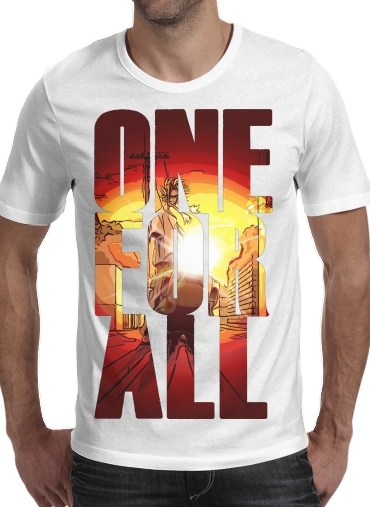 One for all sunset für Männer T-Shirt