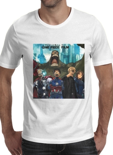 One Piece Mashup Avengers für Männer T-Shirt