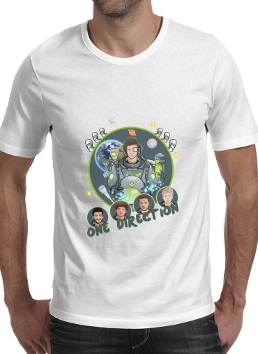 Outer Space Collection: One Direction 1D - Harry Styles für Männer T-Shirt