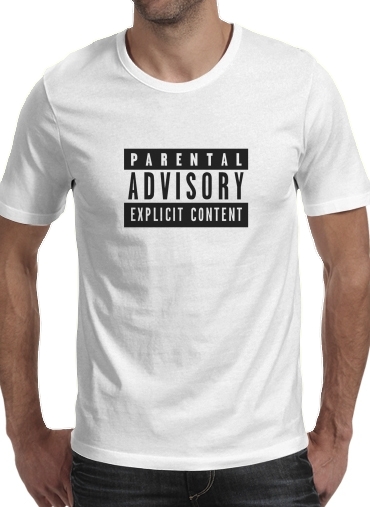 Parental Advisory Explicit Content für Männer T-Shirt