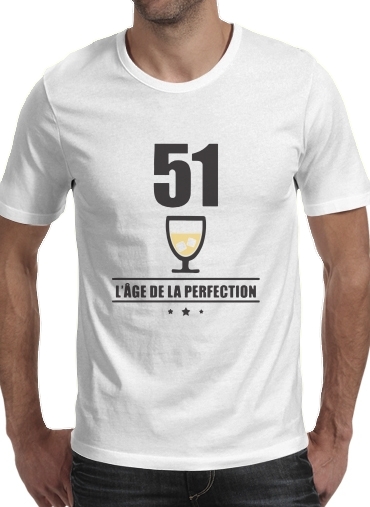 Pastis 51 Age de la perfection für Männer T-Shirt