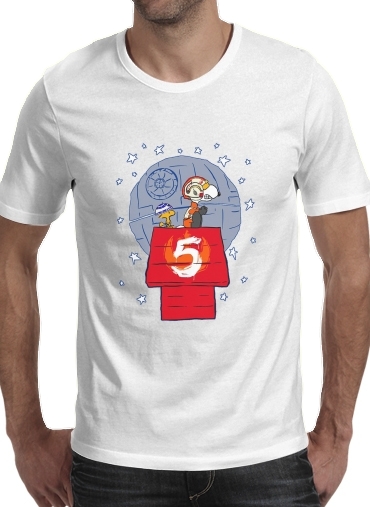 Peanut Snoopy x StarWars für Männer T-Shirt