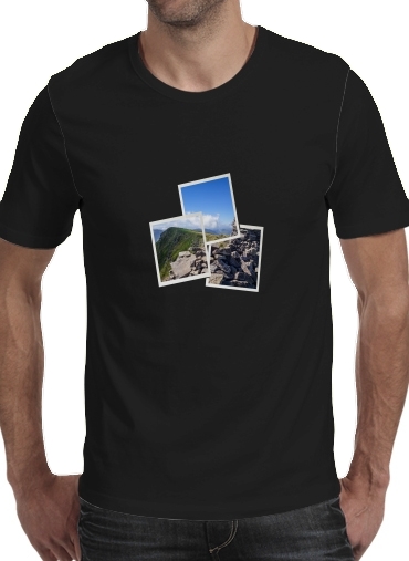 Puy mary and chain of volcanoes of auvergne für Männer T-Shirt