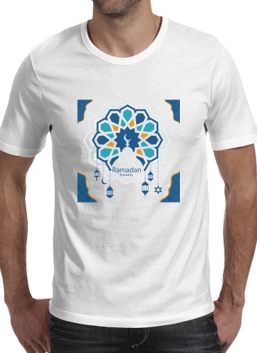 Ramadan Kareem Blue für Männer T-Shirt
