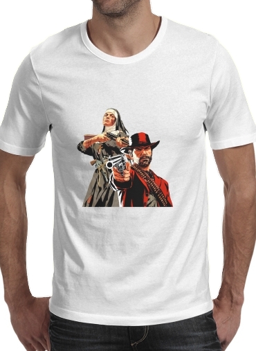 Red Dead Redemption Fanart für Männer T-Shirt
