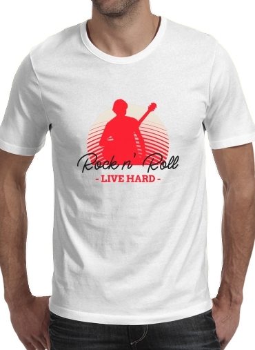 Rock N Roll Live hard für Männer T-Shirt