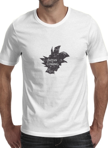 Saiyan is Coming für Männer T-Shirt