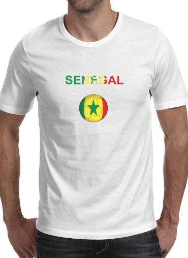 Senegal Football für Männer T-Shirt