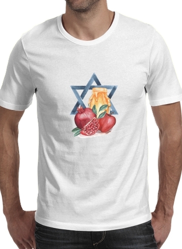 Shana tova Honey Fruits Card für Männer T-Shirt