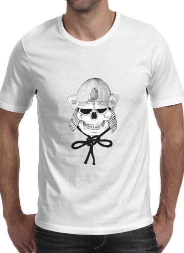Skeleton samurai für Männer T-Shirt