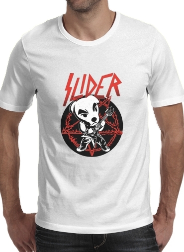 Slider King Metal Animal Cross für Männer T-Shirt