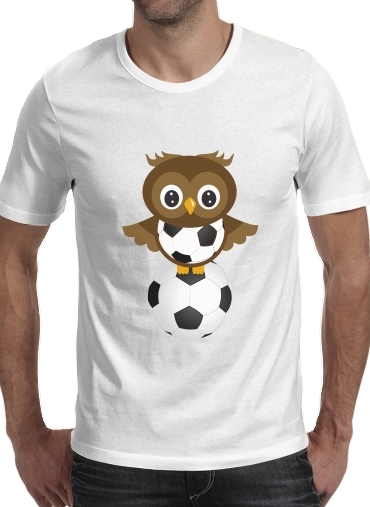Soccer Owl für Männer T-Shirt