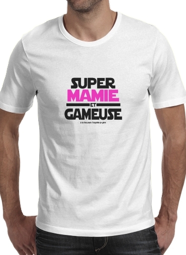 Super mamie et gameuse für Männer T-Shirt