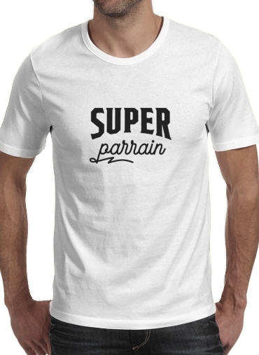 Super parrain humour famille cadeau für Männer T-Shirt