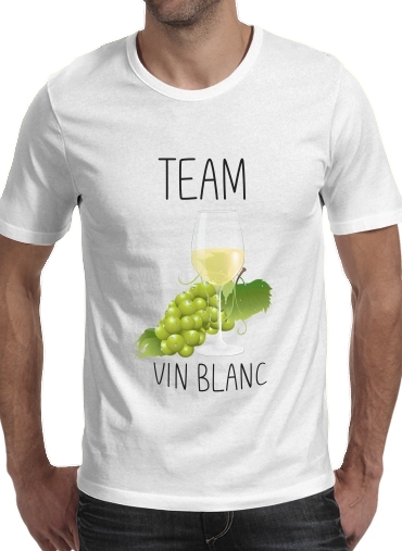 Team Vin Blanc für Männer T-Shirt