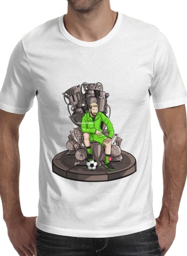 The King on the Throne of Trophies für Männer T-Shirt