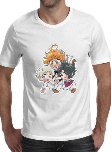 The Promised Neverland - Emma, Ray, Norman Chibi für Männer T-Shirt