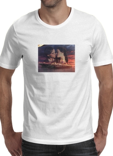Titanic Fanart Collage für Männer T-Shirt
