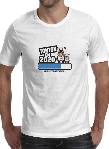Tonton en 2020 Cadeau Annonce naissance für Männer T-Shirt