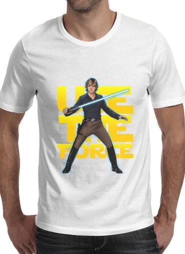 Use the force für Männer T-Shirt