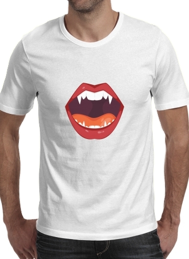 Vampire Mouth für Männer T-Shirt