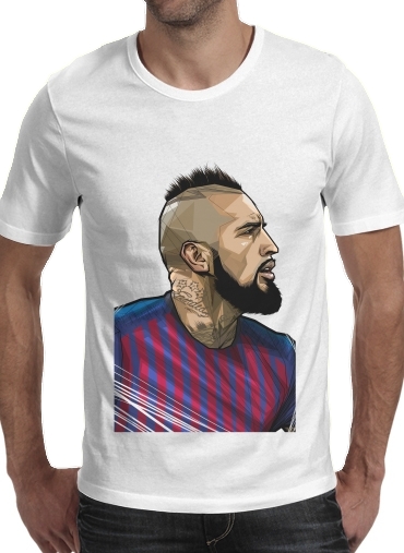 Vidal Chilean Midfielder für Männer T-Shirt