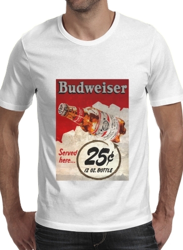 Vintage Budweiser für Männer T-Shirt