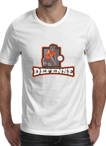 Volleyball Defense für Männer T-Shirt