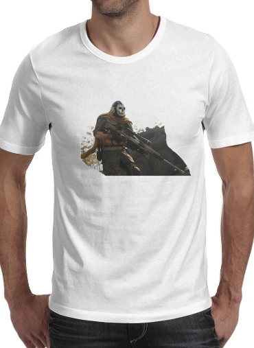 Warzone Ghost Art für Männer T-Shirt