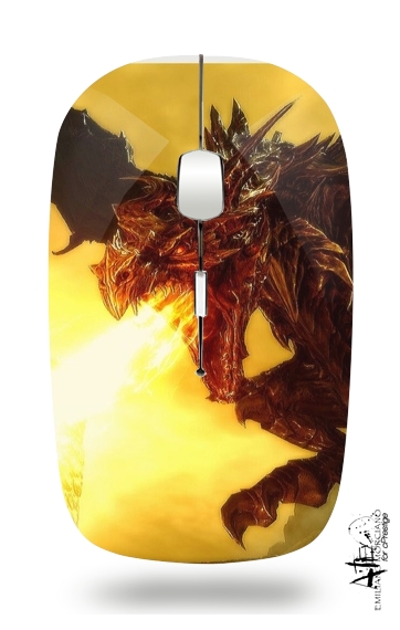 Aldouin Fire A dragon is born für Kabellose optische Maus mit USB-Empfänger