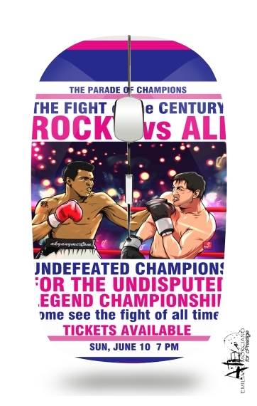 Ali vs Rocky für Kabellose optische Maus mit USB-Empfänger