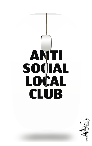 Anti Social Local Club Member für Kabellose optische Maus mit USB-Empfänger