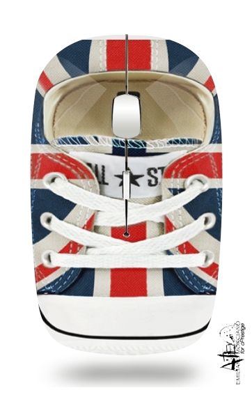 All Star Basket shoes Union Jack London für Kabellose optische Maus mit USB-Empfänger