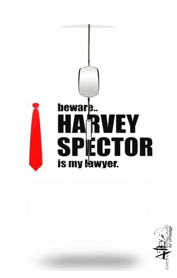 Beware Harvey Spector is my lawyer Suits für Kabellose optische Maus mit USB-Empfänger
