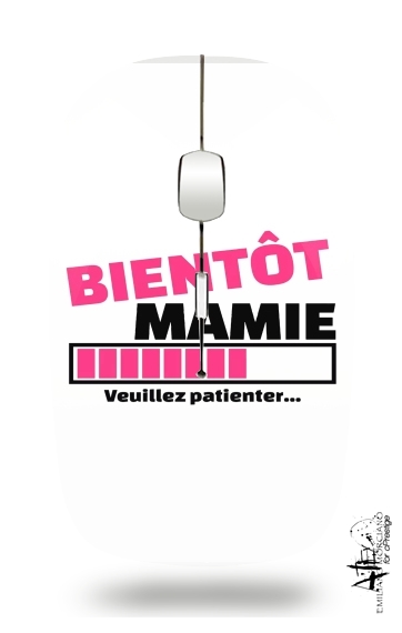 Bientot Mamie Cadeau annonce naissance für Kabellose optische Maus mit USB-Empfänger