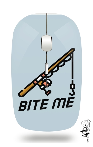 Bite Me Fisher Man für Kabellose optische Maus mit USB-Empfänger