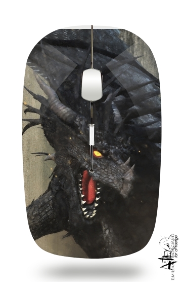 Black Dragon für Kabellose optische Maus mit USB-Empfänger