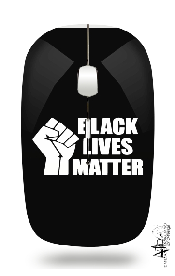 Black Lives Matter für Kabellose optische Maus mit USB-Empfänger